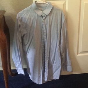 Blue dress shirt